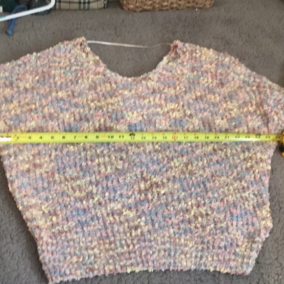 NWT Unique Hadens Los Angeles Soft Long Sleeve Back Twist Sweater - Picture 7 of 16